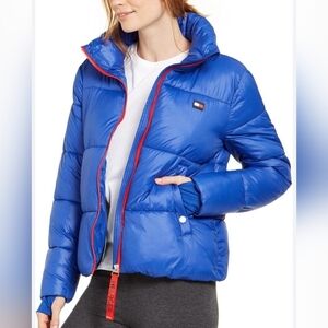 🔥Tommy Hilfiger Water Resistant Blue Puffer Jacket XS